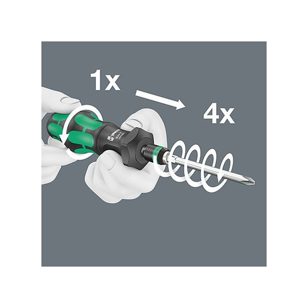Wera Kraftform Kompakt Turbo Imperial Set 057483
