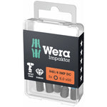 Wera 840/4 Impaktor Diamond Coated Hex Bit 5x50mm 5 Pack 057645
