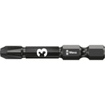 Wera 855/4 Impaktor Diamond Coated Pozi Bit PZ 3x50mm 5 Pack 057662