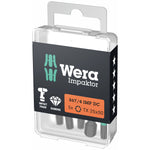 Wera 867/4 Impaktor Diamond Coated Torx® Bit TX30x50mm 5 Pack 057666