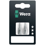 Wera 840/1 Z Hex-Plus Bits for Hex Socket Screws 25mm 2 Pce