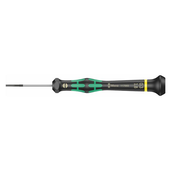 Wera 2035 Micro Slotted Precision Screwdriver 0.30x1.8x40mm 117993