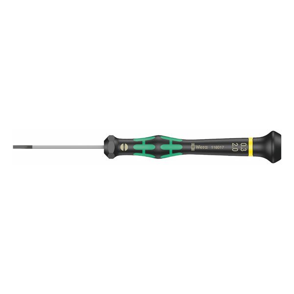 Wera 2035 Micro Slotted Precision Screwdriver 0.30x2x50mm 118017