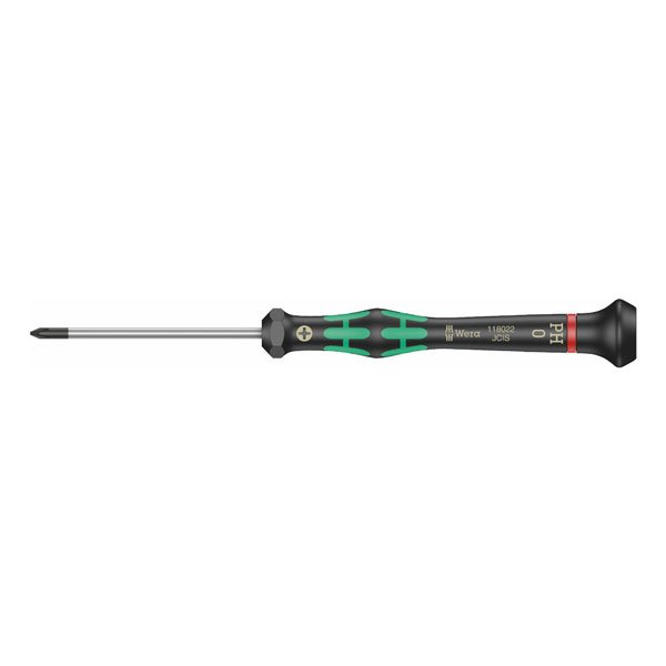 Wera 2050 Micro Phillips Precision Screwdriver PH 0x60mm 118022