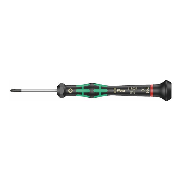 Wera 2050 Micro Phillips Precision Screwdriver PH 0x40mm 118026