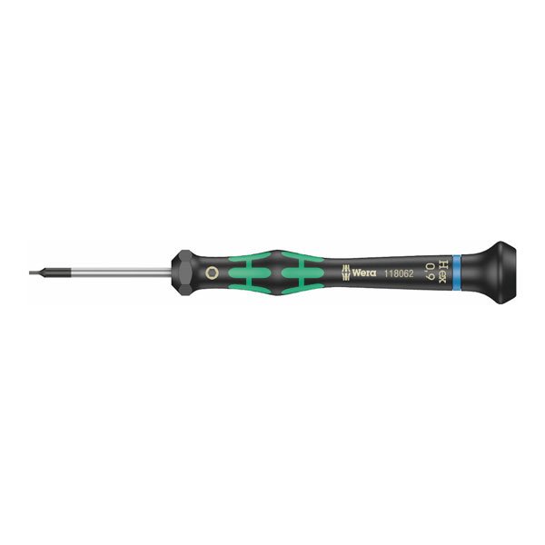 Wera 2054 Micro Hex Precision Screwdriver 0.9x40mm 118062