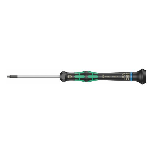 Wera 2054 Micro Hex Precision Screwdriver 5/64