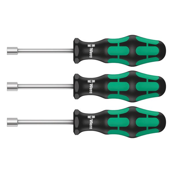 Wera 395 Hollow Shaft Nut Driver Set 3 Pce 134275