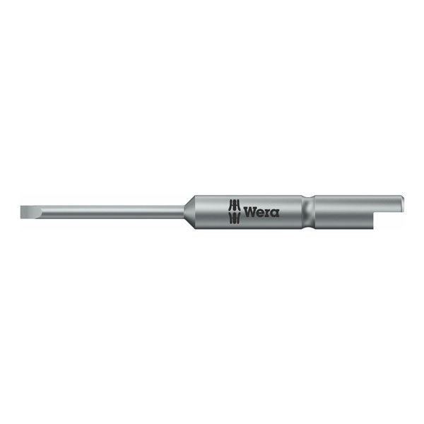 Wera 800/9 Slotted Bit Halfmoon 0.35x2.5x44mm 135264