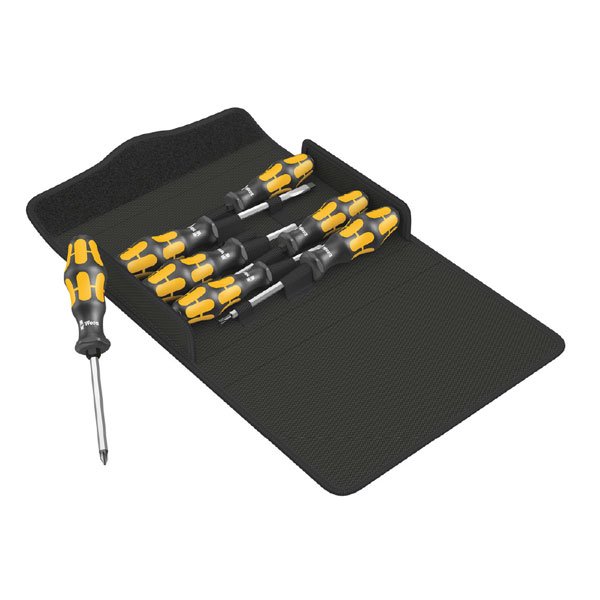 Wera 900/7 Chiseldriver Screwdriver Set Kraftform, 7 Pce 137811