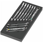 Wera 9730 Foam Insert 6000 Joker Metric Ratcheting Combination Wrench Set 11 Piece 150120