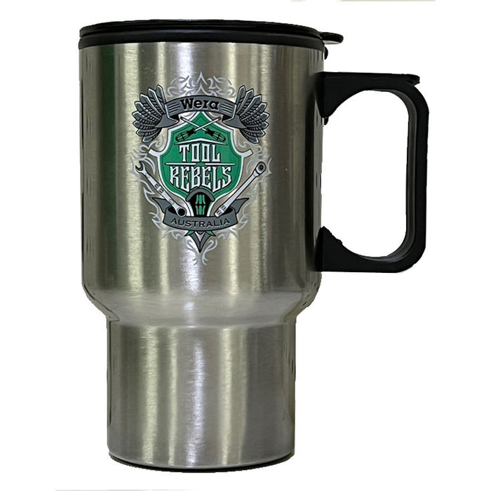 Wera Tool Rebel Stainless Steel Insulated Travel Coffee Mug * Limited Edition *