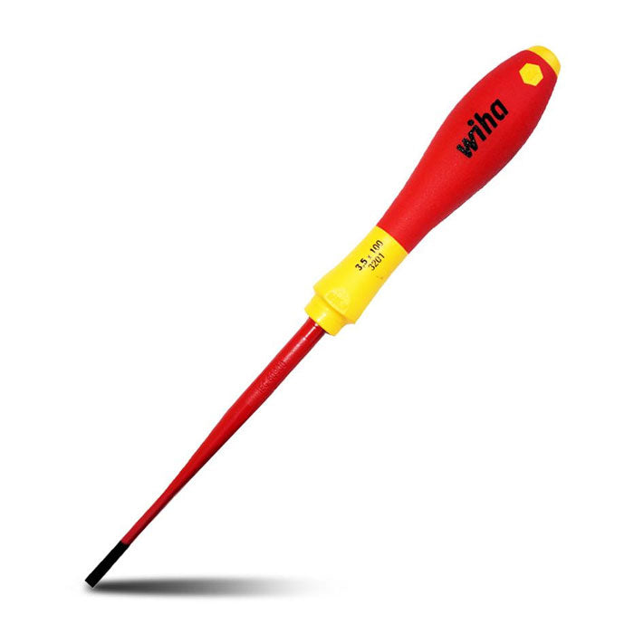 Wiha VDE Slim Slotted Screwdriver 4.0x100mm