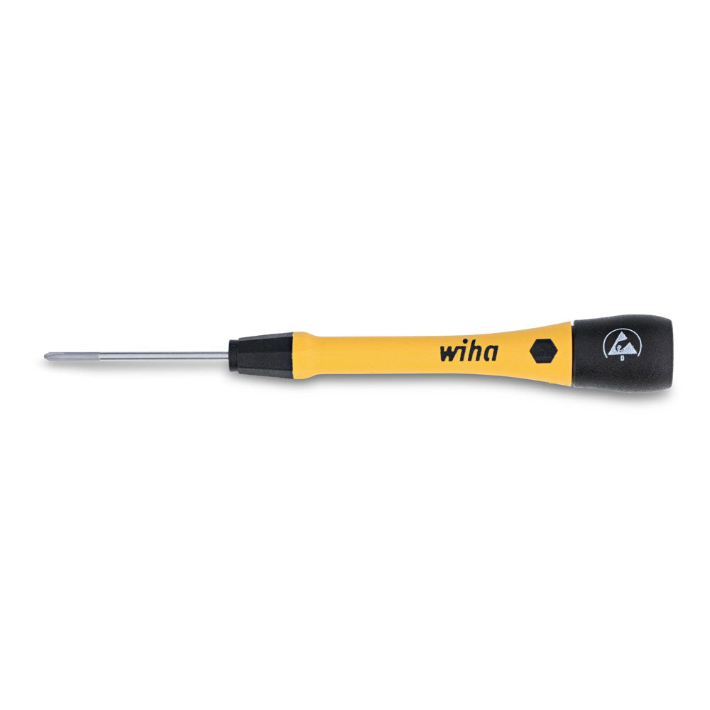 Wiha 27715 - Llave de tuerca con mango disipador seguro ESD de precisión, 1/4 x 60 mm