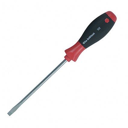 Wiha 4 x 200mm SoftFinish Slotted Screwdriver 30216