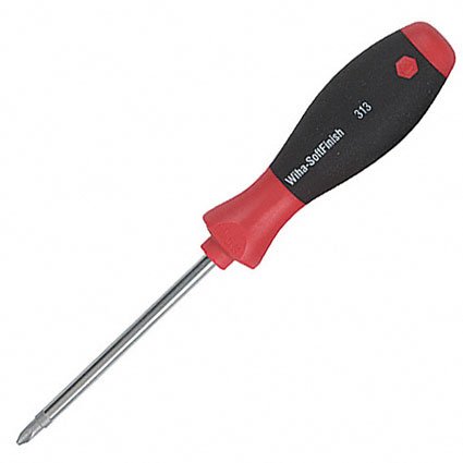Wiha #0 x 60mm SoftFinish PoziDriv Screwdriver 31305